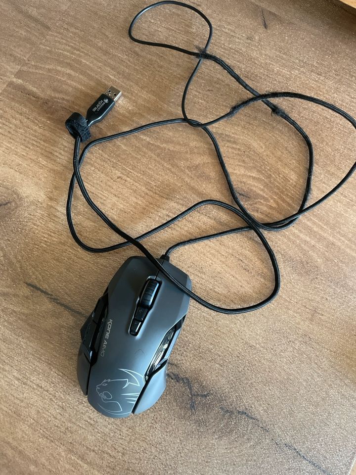 ROCCAT Kone AIMO Remastered Gaming Maus, Schwarz in Monheim am Rhein