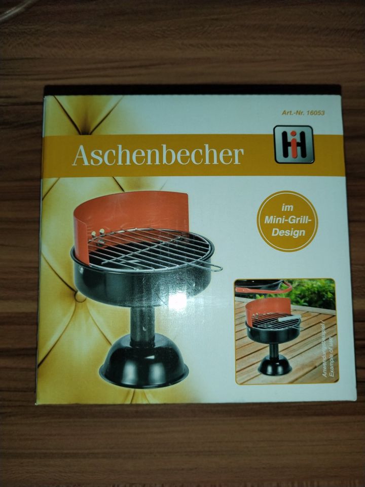 Mini Grill Aschenbecher ( neu) in Delitzsch