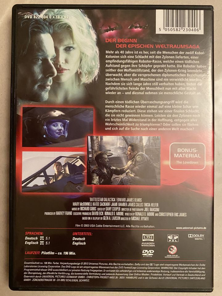 "Battlestar Galactica - Pilotfilm" DVD in Tostedt