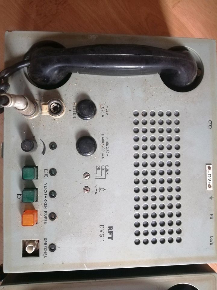 RFT Telefon Anlage in Hohenstein bei Nordhausen
