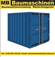 Vermiete Seecontainer, Lagercontainer 10“Fuß Nordvorpommern - Landkreis - Ribnitz-Damgarten Vorschau