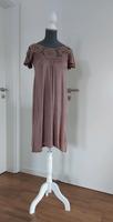 Damen Boho Hippie Strick Kleid Häkel Spitze S M 36 38 taupe Niedersachsen - Walsrode Vorschau