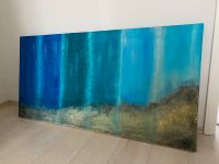 Bild Öl | Leinwand | 140 x 70cm | Unterwasserwelt | Meer | Unikat Niedersachsen - Rosengarten Vorschau