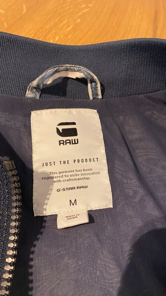 ❤️ G-Star Raw Blouson Jacke Styler blau/weiß M 38 in Hamburg