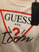 Guess Pullover Sweatshirt Gr. 16 = S/36 Weiß Glitzer Neu Berlin - Hohenschönhausen Vorschau