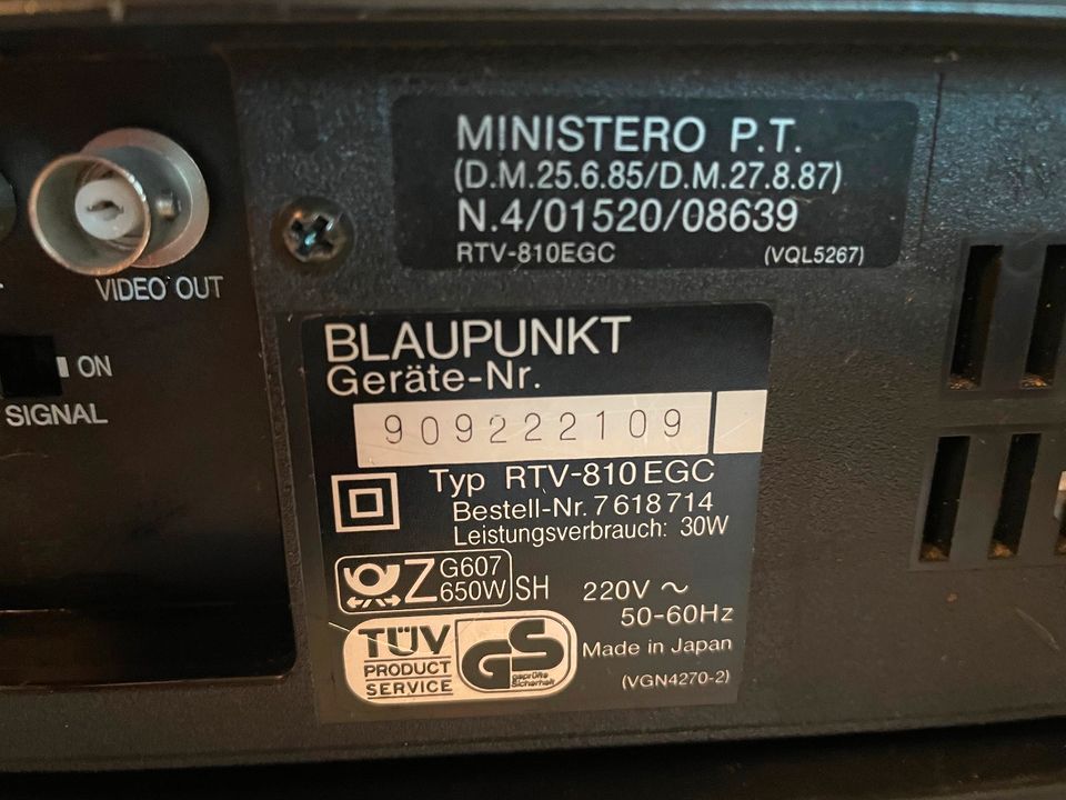 2x Stereo Viedeorecorder Panasonic und Blaupunkt in Sottrum