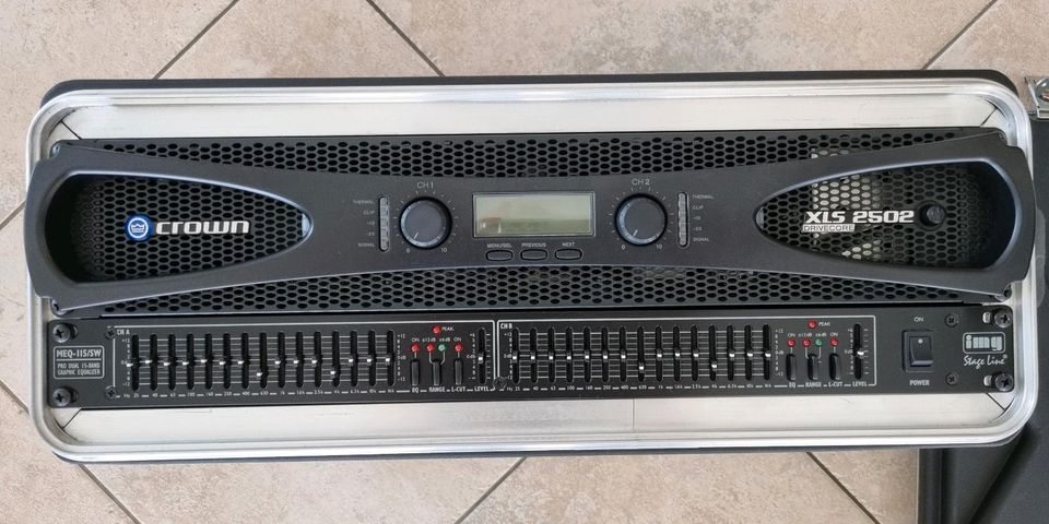 Digital Endstufe Crown XLS 2502, 2x 775 Watt, Verstärker in Wolkenstein