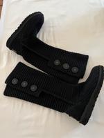 Tolle UGG STIEFEL aus schwarzem Grobstrick, Gr. 38 Wandsbek - Hamburg Bergstedt Vorschau