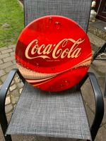 Leuchtreklame Coca Cola Rund 50 cm Schleswig-Holstein - Süderau Vorschau