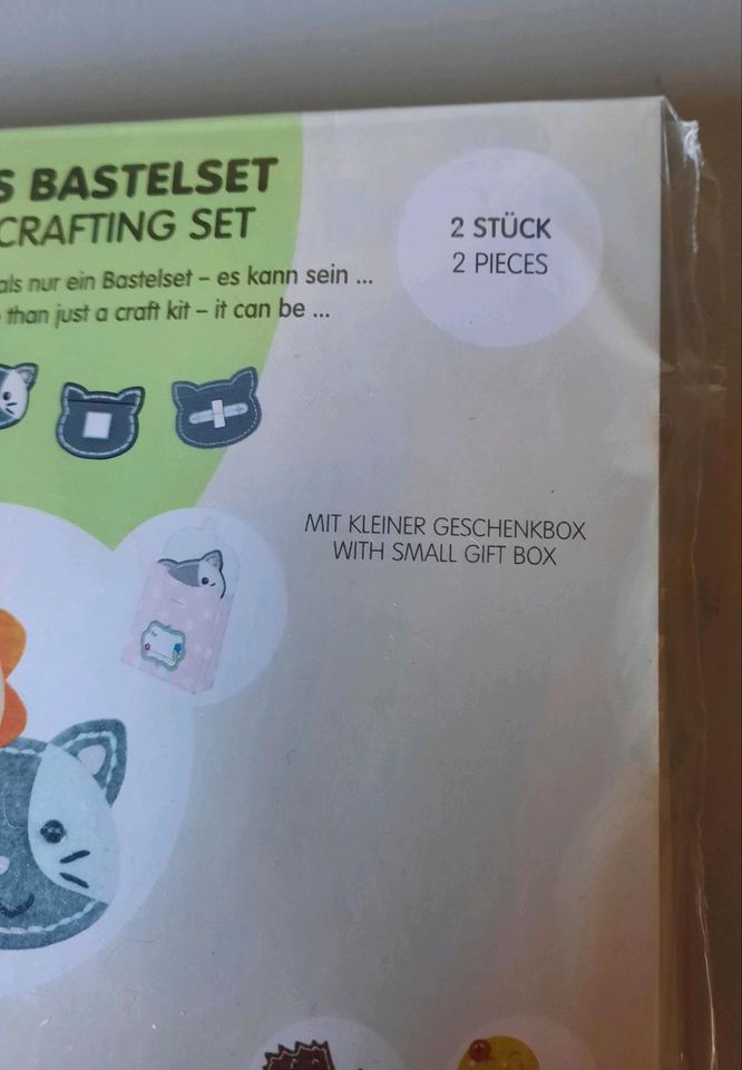 3 x NEUES FILZBASTEL SET * GESCHENKIDEE in Dillingen (Donau)