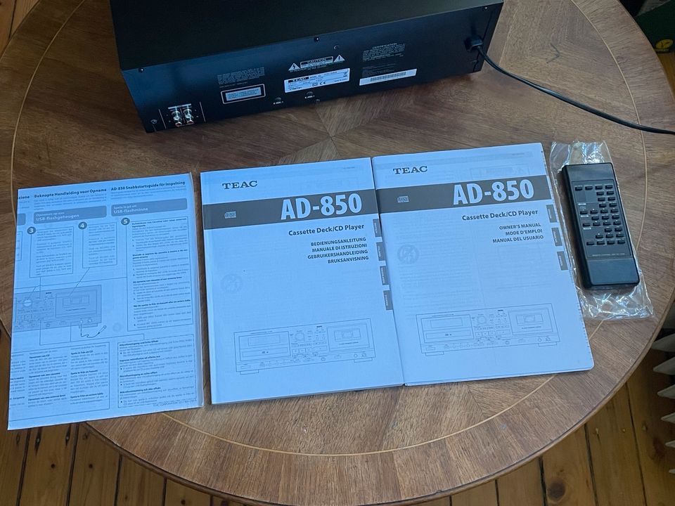 TEAC AD-850 CD Player / Kassettendeck in Aachen