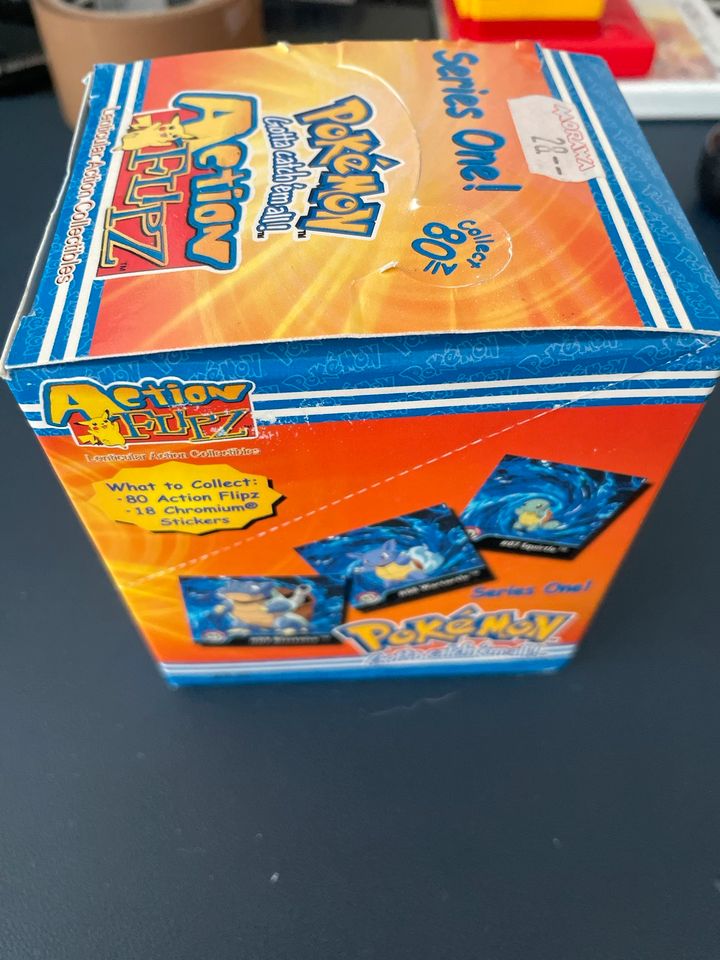 Pokemon Action Flipz Series One Booster Box 24 Sealed Packs 1999 in Friedrichsdorf