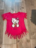 Hello Kitty Shirt mit Fransen 98/104 Nordrhein-Westfalen - Detmold Vorschau