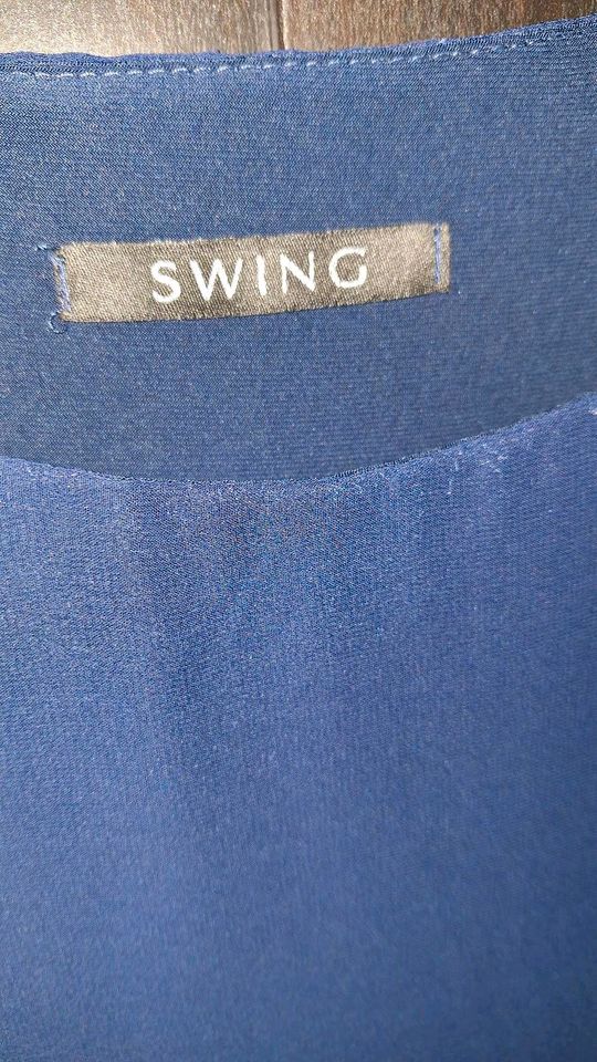 SWING Cocktailkleid blau XL in Hermeskeil