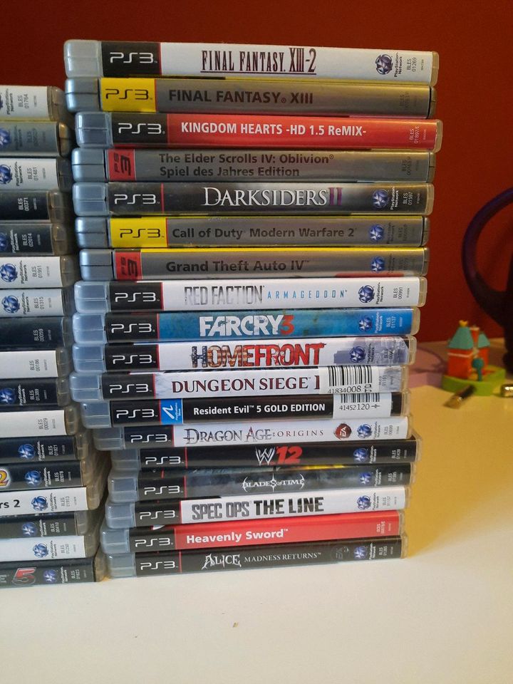 Playstation PS3 Spiele Naruto Diablo Final Fantasy etc. in Kaltenkirchen