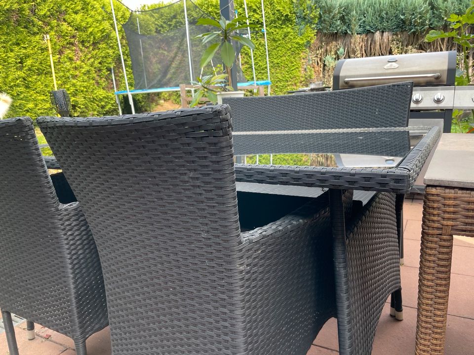 Gartenmöbel Ratan Sitzecke Tisch & Stühle Terrassenmöbel Garten in Pforzheim