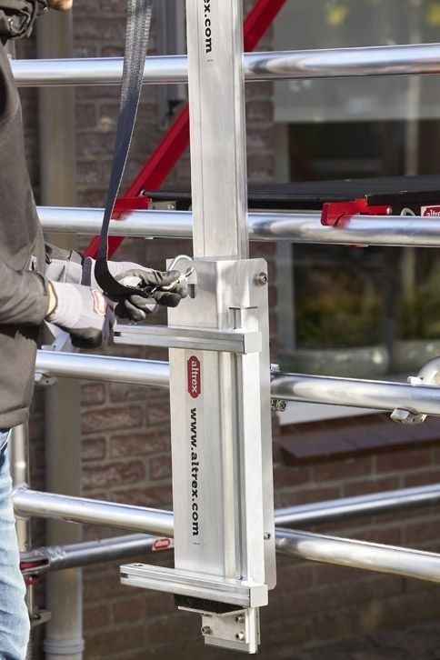 Gerüstaufzug - Lift für Solar & Boxen - bedienbar mit Akkubohrer in Jettingen-Scheppach