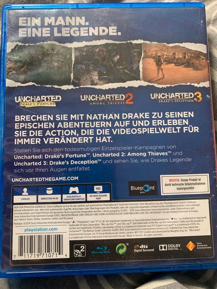 PS4 spiel : Uncharted in Mülheim (Ruhr)