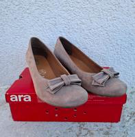 ARA ~ Pumps ~ Echt Leder ~ Gr. 39 H ~ taupe ~ TOP! Hessen - Schaafheim Vorschau