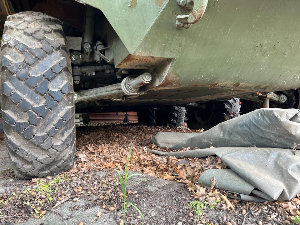 BTR-60 Schützenpanzer, entmilitarisiert, DDR, NVA, Panzer in Wittstock/Dosse