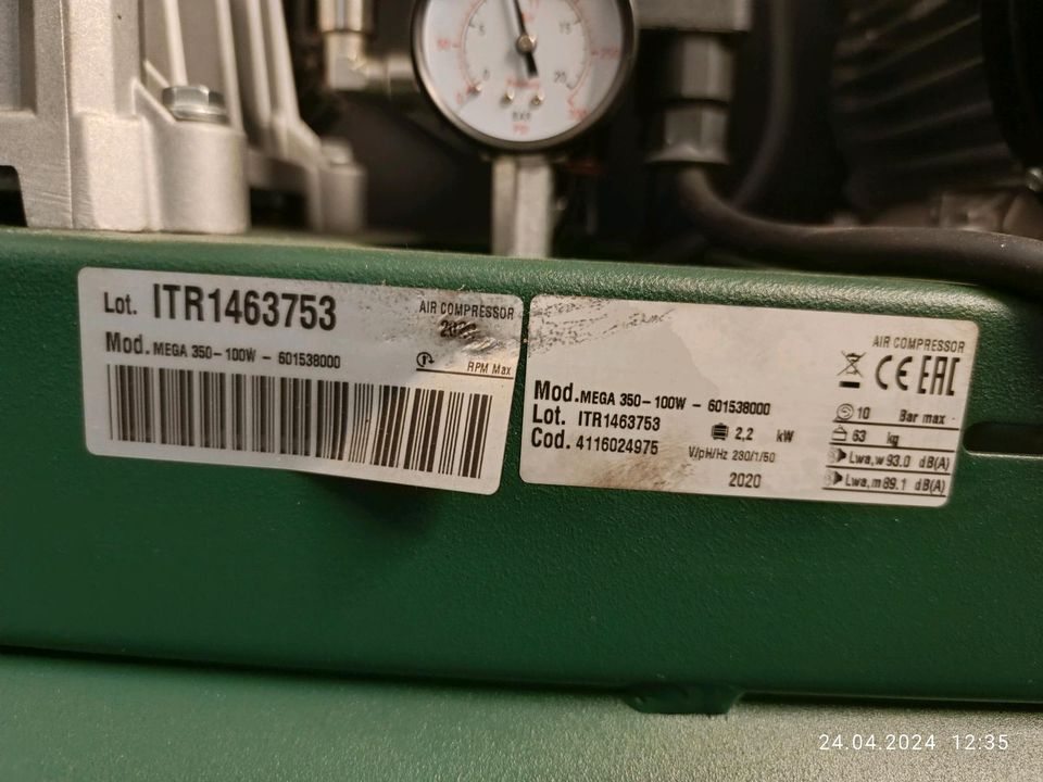 Metabo Kompressor Mega 350-100W in Wehingen