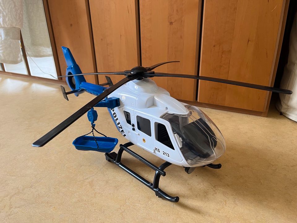 Polizei Hubschrauber groß 64cm Spielzeug in Stuttgart