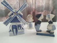 Porzellan drei Figuren Holland Mühle Spieluhr Berlin - Steglitz Vorschau