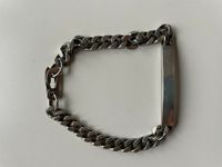 Herren Panzer Armkette Identität Armband Silber 835 massiv Baden-Württemberg - Karlsdorf-Neuthard Vorschau