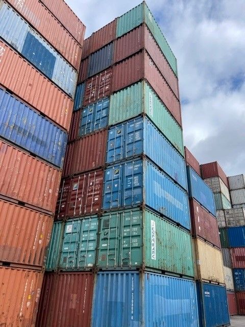 Ω 20`DV SEECONTAINER gebraucht Lagercontainer Stahlcontainer in Hamburg