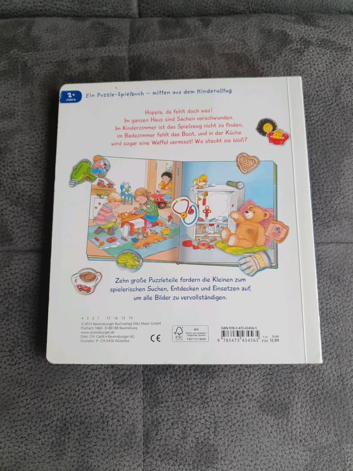 Ravensburger Puzzlebuch /Bilderbuch 'Hoppla! Was fehlt denn da?' in Essen