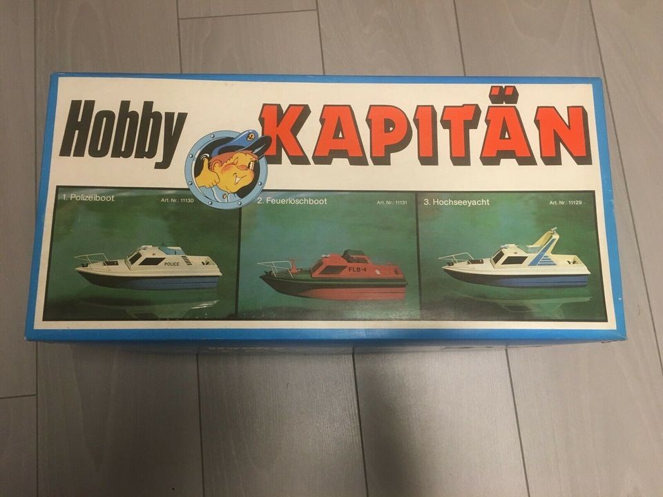 DDR Spielzeug Boot, Schiff, Jacht Hobby Kapitän in Chemnitz