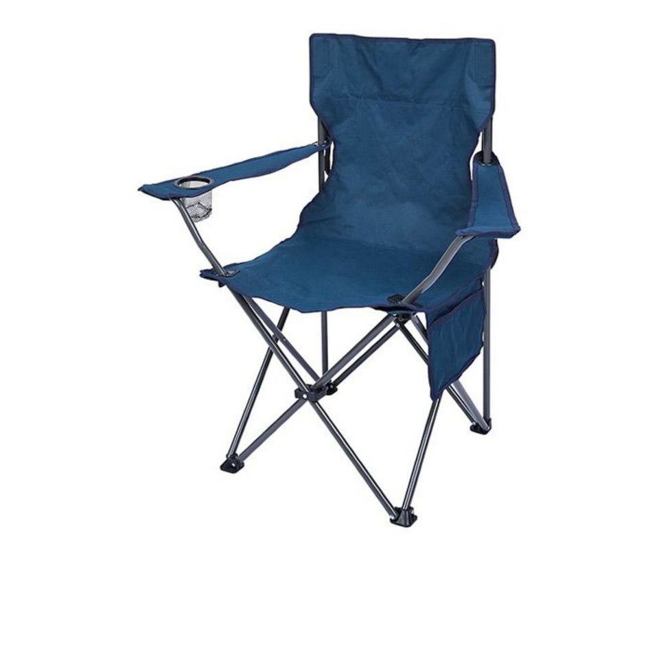 NEU: Faltbarer Campingstuhl / Anglerstuhl blau von Aldi 2023 in Alzey