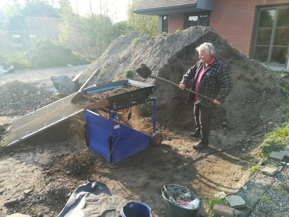 FleXiever MS Garden Mobile Siebanlage|130kg|230V|65cm Schaufel in Großpösna