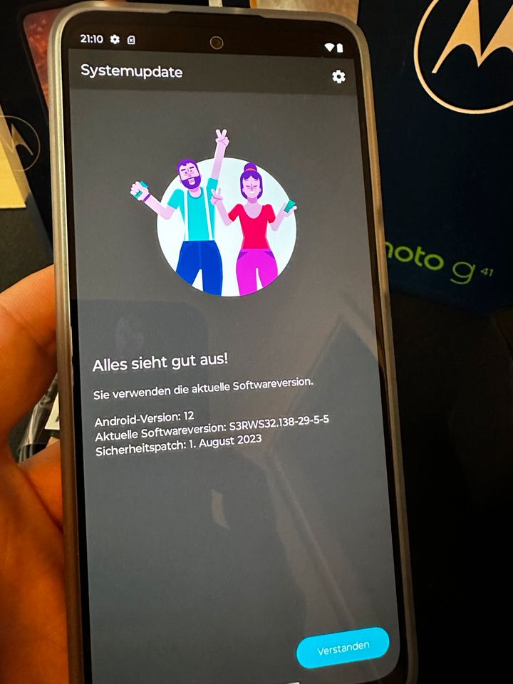 Motorola Moto G41 128GB Meteorite Black TOPZUSTAND in Nürtingen