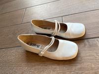 Ballerinas weiß Kommunion Gr. 35 Duisburg - Rheinhausen Vorschau