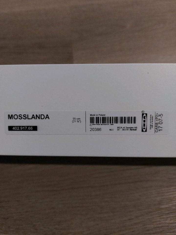 Mosslanda Ikea Regale weiß Bücher Bilder in Reinhardtsgrimma