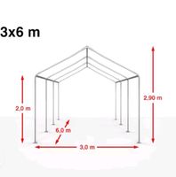3x6m Partyzelt, Niedersachsen - Einbeck Vorschau