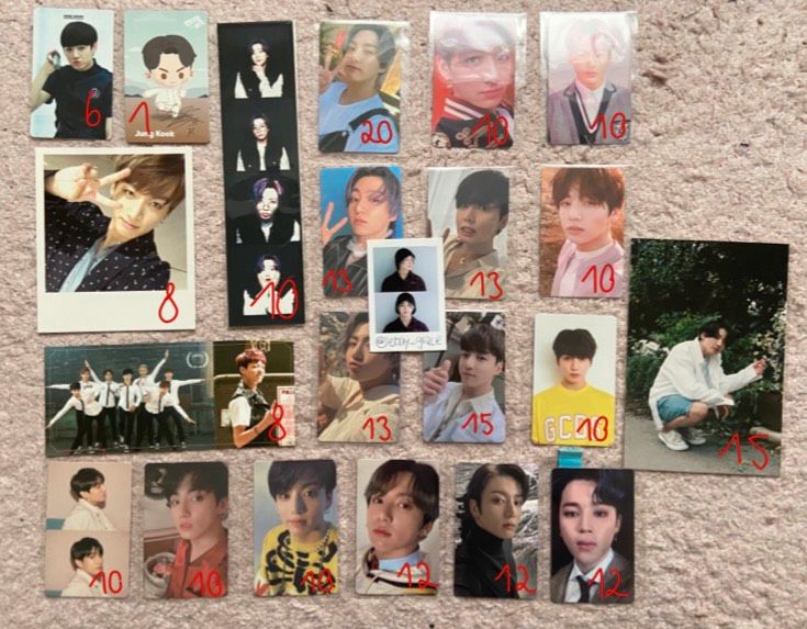 BTS Jungkook Photocard Sale in Köln