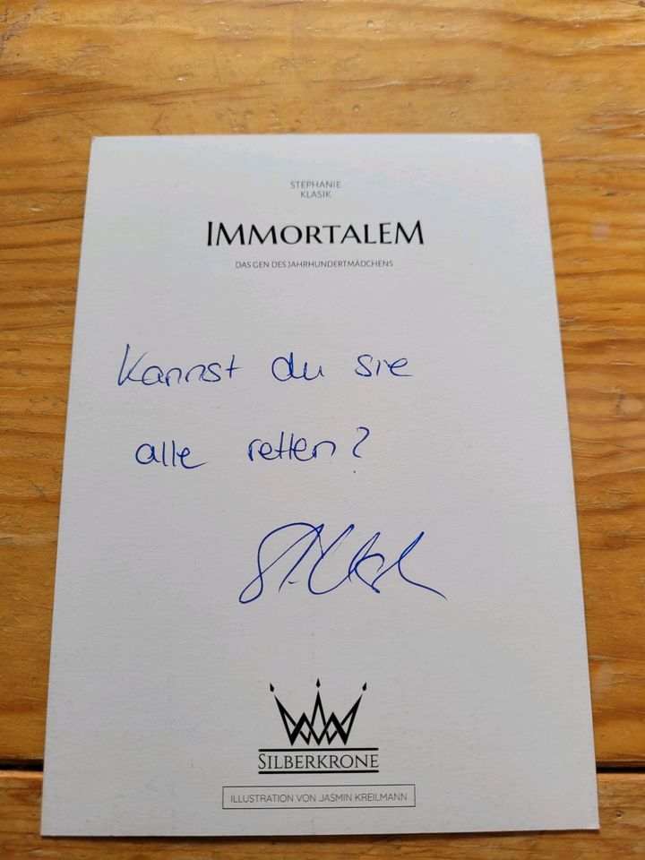 Immortalem - Stephanie Klasik inkl. Signierte Charakterkarte in Kirchlengern