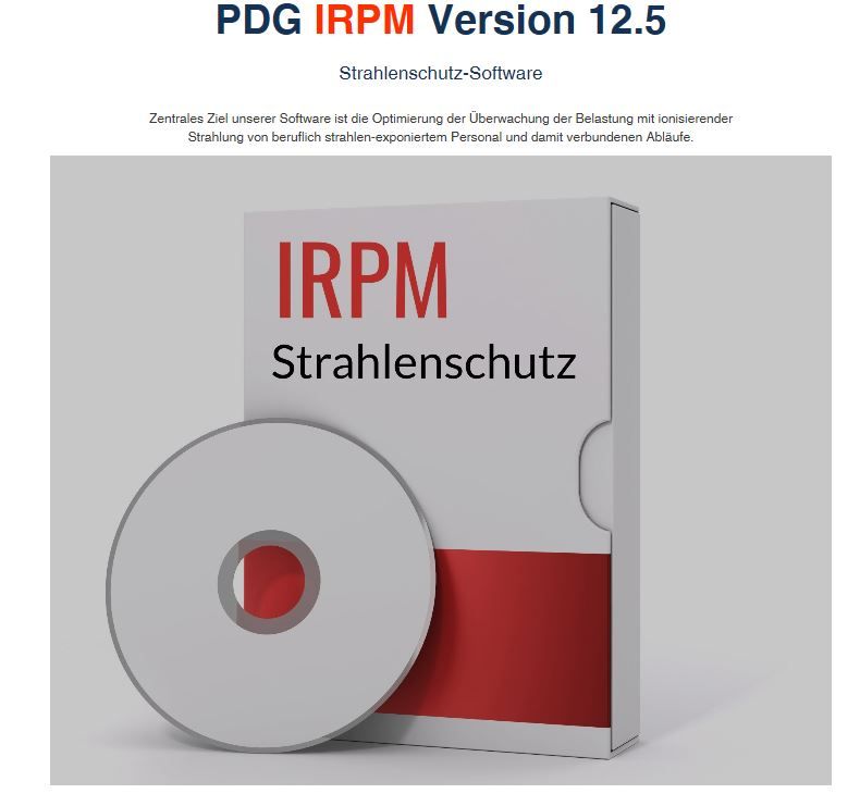 PDGIRPM Software für den Strahlenschutz in Pforzheim