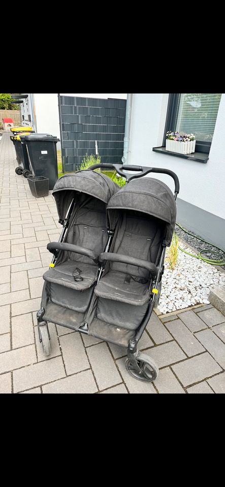 Beemoo Twin Shopper Zwillings- und Geschwisterwagen Kinderwagen in Elmshorn