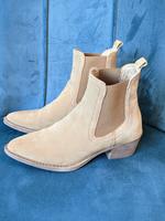 Tamaris * Leder Stiefelette * Wildleder * hellbraun * Gr. 38 *TOP Hessen - Künzell Vorschau