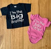Big Brother Tshirt (2-3 Jahre)& Baby Sister Body Geschwisterwagen Baden-Württemberg - Gärtringen Vorschau