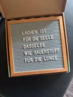 Letterboard Ledr 30x30cm Nordrhein-Westfalen - Hamm Vorschau