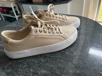 Tommy hilfinger Turnschuhe echtes Leder beige Gr. 38 Neu Baden-Württemberg - Neckarsulm Vorschau