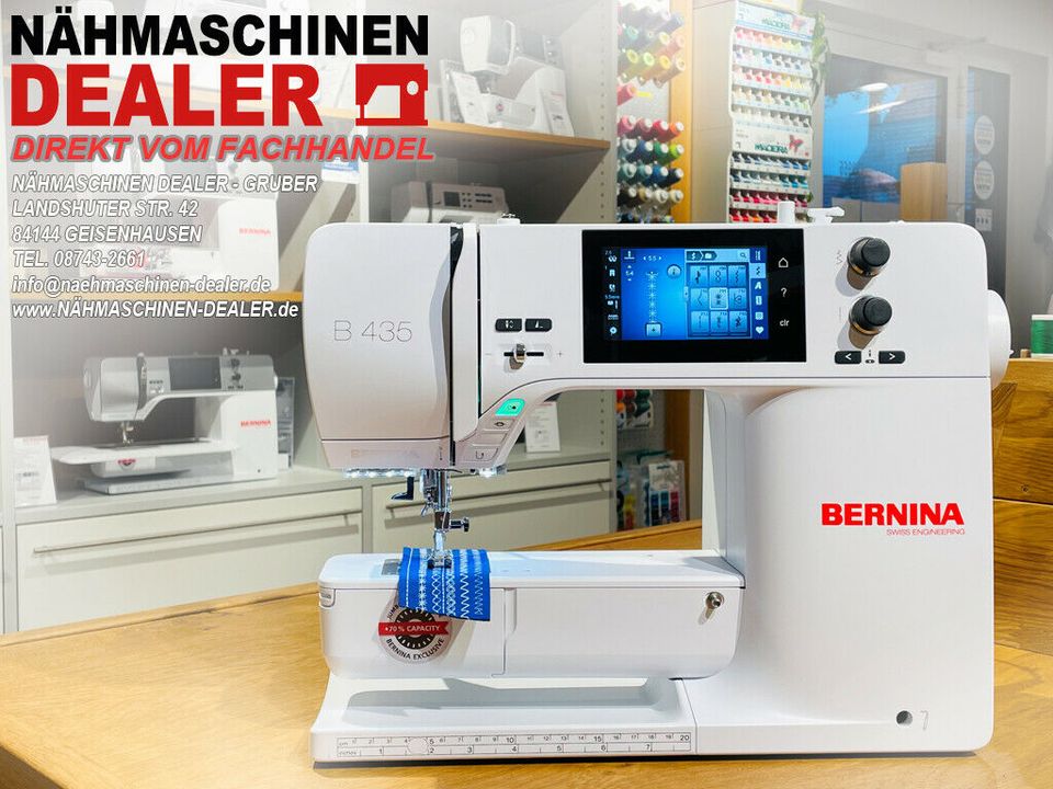 Bernina B 435 Nähmaschine Vorführmodell in Bayern - Geisenhausen | Basteln,  Handarbeiten und Kunsthandwerk | eBay Kleinanzeigen ist jetzt Kleinanzeigen