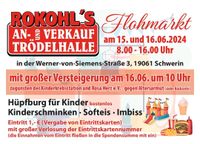Große Spendenaktion am 15. u. 16.06.24 mit Flohmarkt Schwerin - Wüstmark Vorschau
