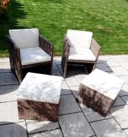 Rattan Gartensofa - Set-ideal für den Balkon Sachsen-Anhalt - Halberstadt Vorschau