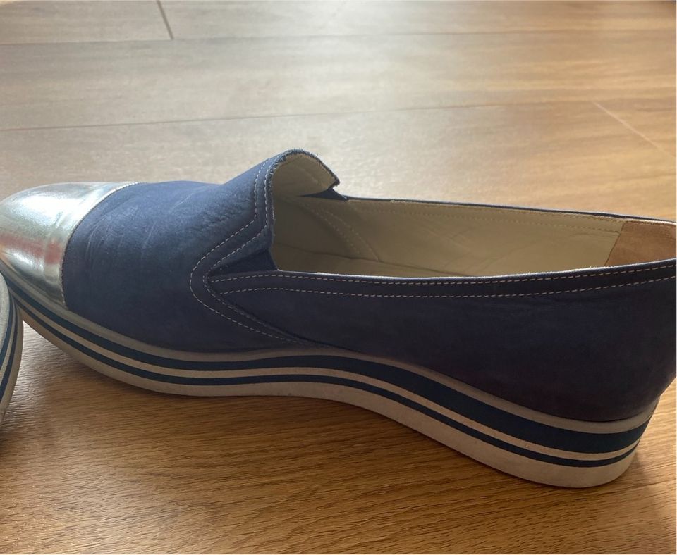 Andrea Puccini Loafers,  Slipper, Leder, Gr. 39,5 in Dresden