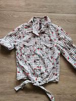 Kurze Bluse mit Kirschen Nordrhein-Westfalen - Delbrück Vorschau